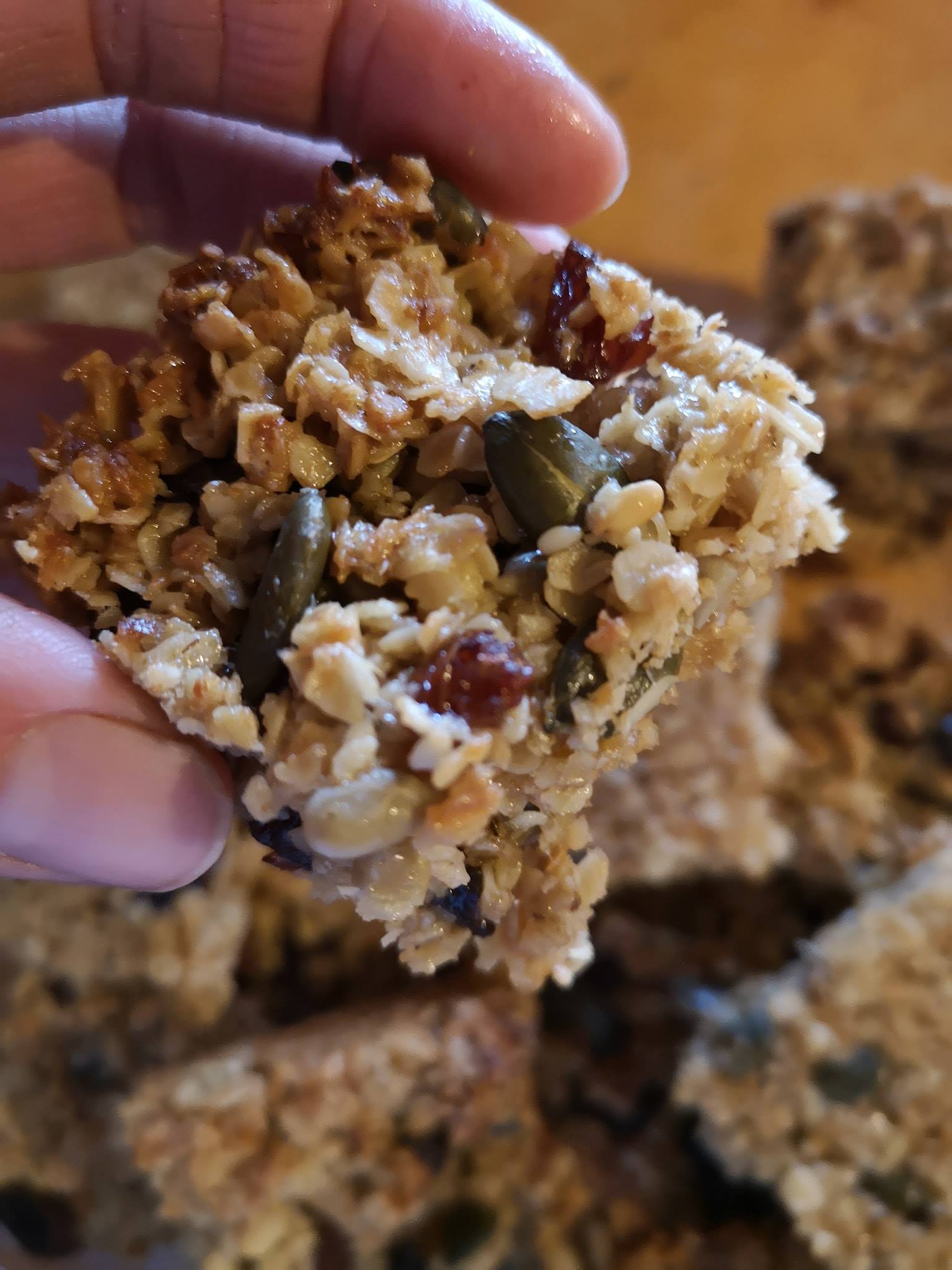 Honey and Rapeseed Flapjack
